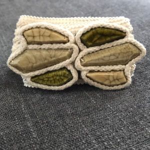 Beautiful belt with clasp closure